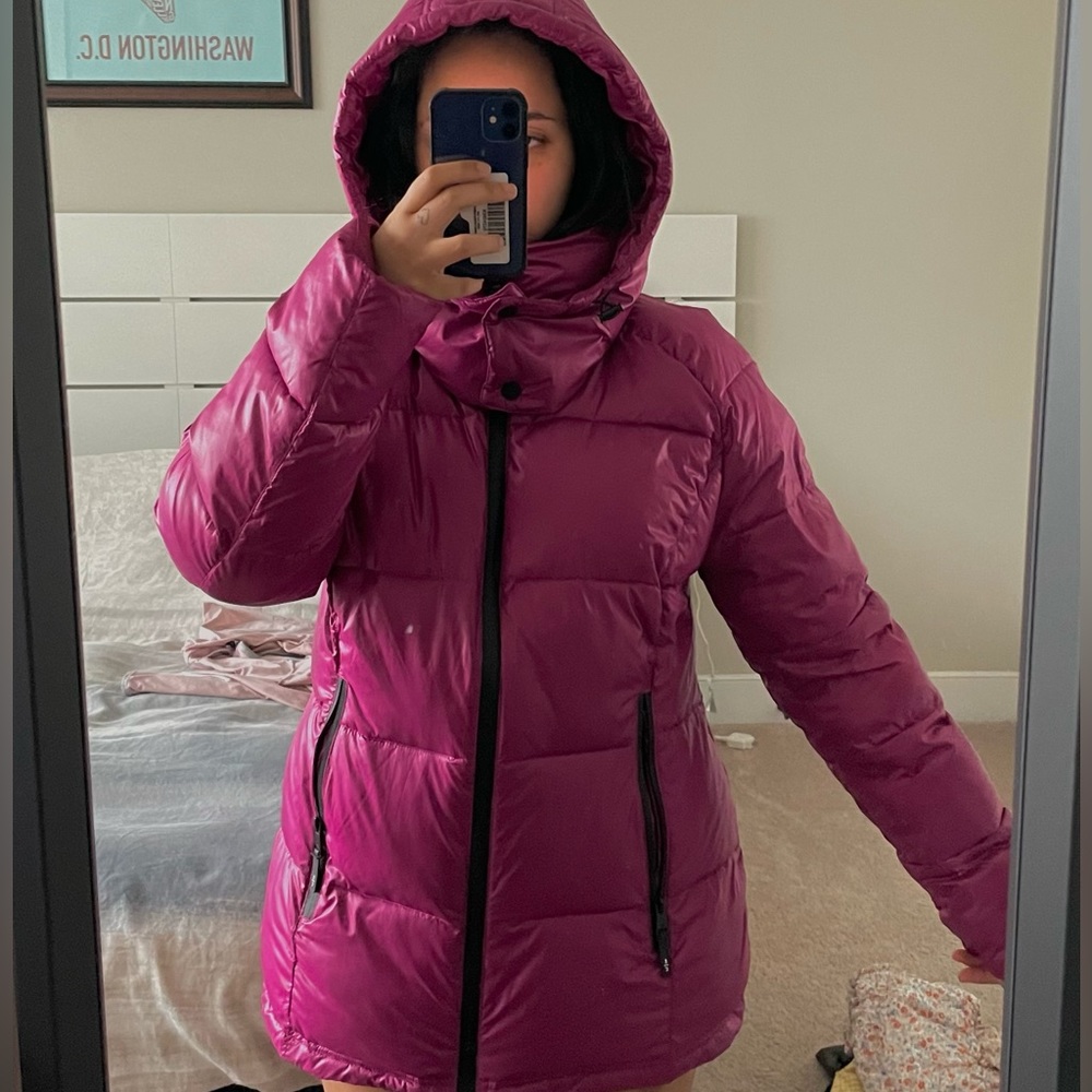 Pink winter jacket - Picture 2 of 2